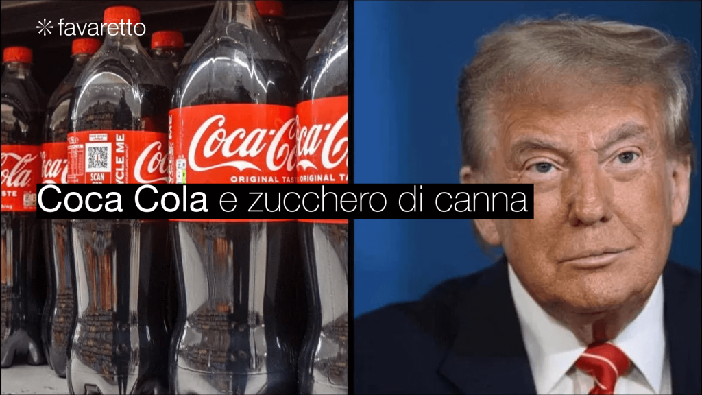 coca cola zucchero di canna